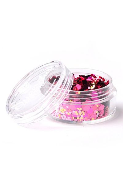 Superstar Chunky Glitter Pink Lady