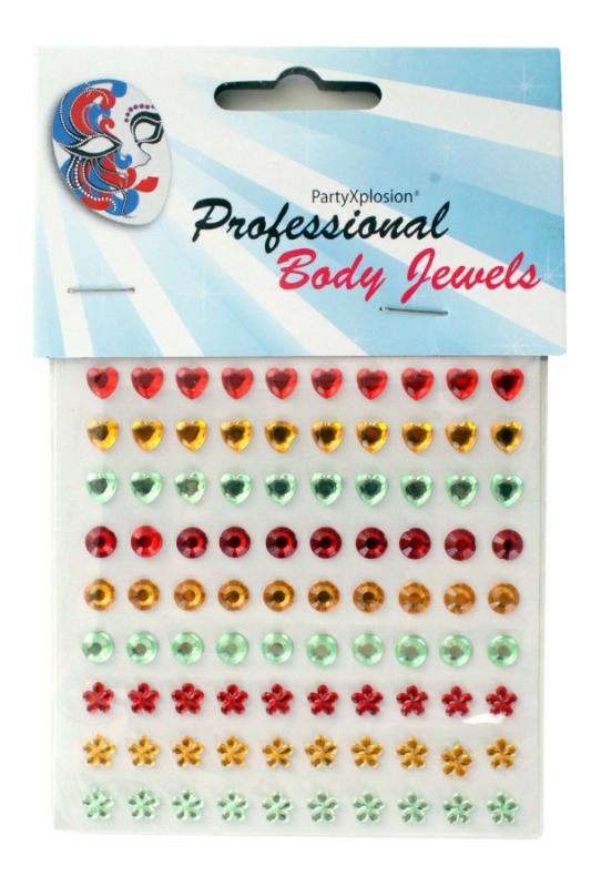 Professional Body Jewels van PartyXplosion art.nr. 14429